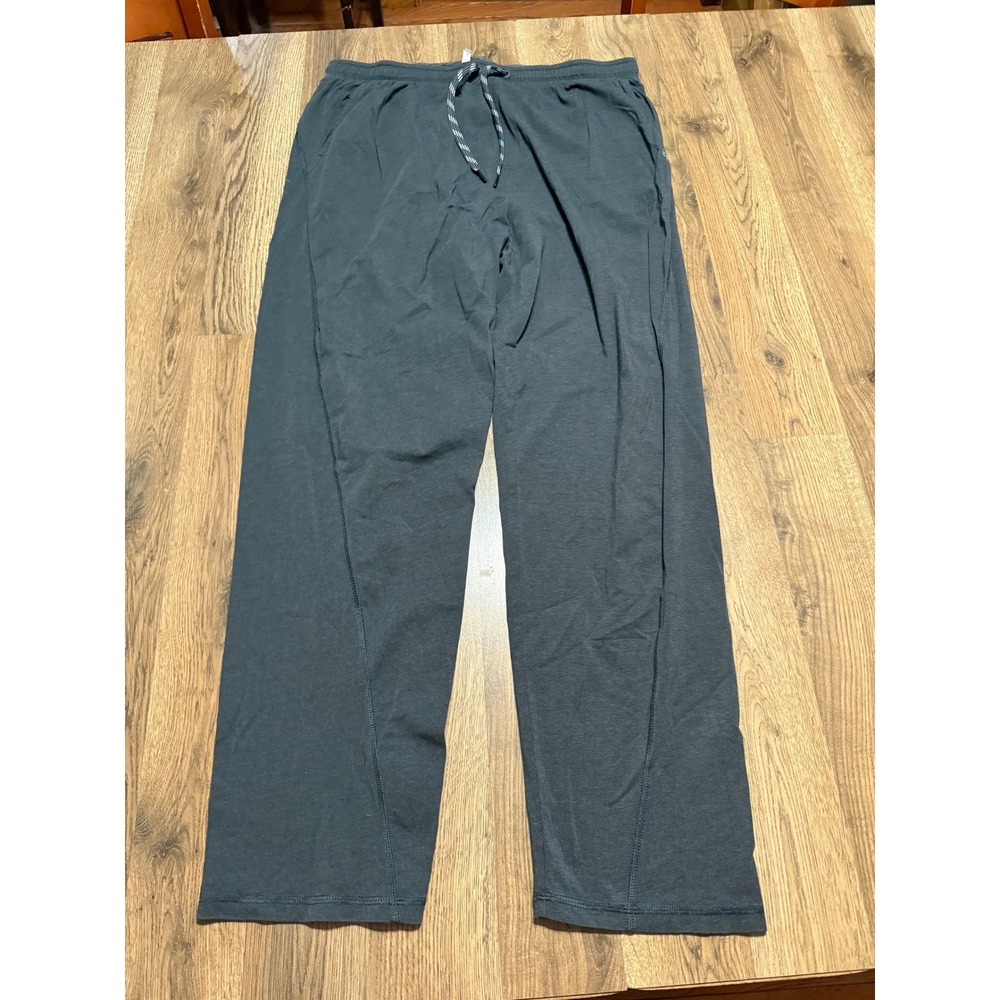Tasc Performance Pants Men's Size XL Gray Sweatpants Tie Waist Activewear